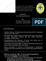 Outcomes of Early Versus Delayed Cholecystectomy in Patients With Mild To Moderate Acute Biliary Pancreatitis: A Randomized Prospective Study