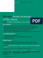 Acute Uterine Inversion