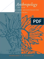 Margaret T. Hodgen - Early Anthropology in The Sixteenth and Seventeenth Centuries-University of Pennsylvania Press (1998) PDF