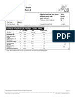 Individual Performance Profile PN Mental Health 2011 Form B