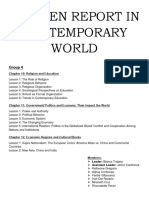 (Contemp) Written Report in The Role of Religion and Religious Behavior (AUG 27, 2019)