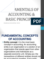 Fundamentals of Accounting & Basic Principles