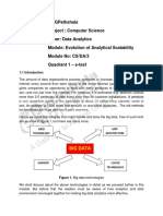  Evolution of Analytical Scalability