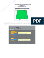 Soccer Game in Scratch