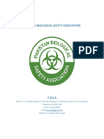 Pakistan Biological Safety Association Membership Form