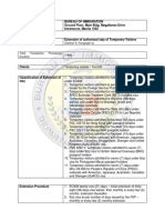VISA EXTENSION - Citizen Charter PDF