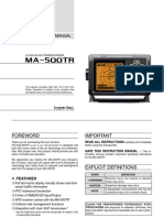 MA-500TR: Instruction Manual