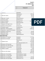 Daftar Harga: Pt. Bernofarm Marketing Iv