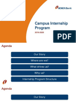 ICICI Bank I Internship