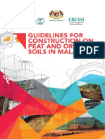 Guidelines Construction On Peat and Organic Soils in Malaysia