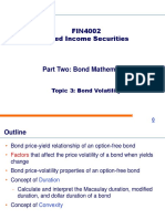 Topic 3 Bonds Volatility New Summer