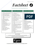 Biofact Sheet List