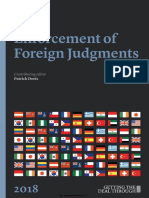 Enforcement of Foreign Judgments: Contributing Editor