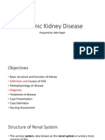 Chronic Kidney Disease: Prepared by Zakia Roger