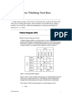 The Systems Thinking Tool Box: DR Stuart Burge