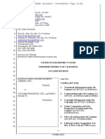 Bandai Namco Entertainment of America vs. AtGames, 2019 Complaint