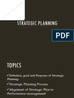 Strategic Planning