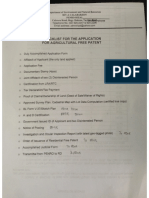 Agri Free Patent Application