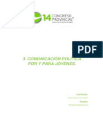 3 - Comunicación Política Por y para Jóvenes