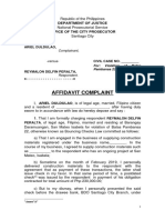 Affidavit Complaint Duldulao (Bp22)