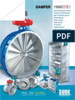 1900 Series Damper With Electrical and Pneumatic Actuator PDF