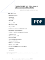 First Information Report (Fir) - Modes of Lodging and Legal Aspects of Credibility