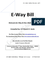 Eway Bill Notes