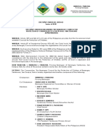 Barangay Tambunac: Republic of The Philippines Province of Iloilo Municipality of San Enrique Punong Barangay