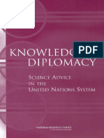 Knowledge and Diplomacy