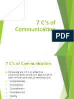 7 C's of Communication