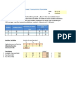 Linear Programming Examples: Chemical Engineer's Guide