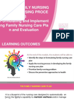 Module 6 CHN Family Nursing Process (Formulating and Implementing