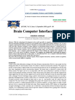 Brain Computer Interface BCI PDF