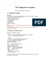 Template Configuration For MA5600