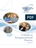 Guide To Intergenerational Activities