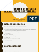 Understanding Strategies in CISCO Systems