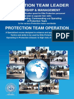 Protection Team Leader: Leadership & Management