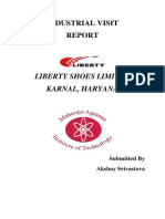 Industrial Visit Report at Liberty Shoes Limited