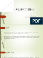 Visak & Kani - Decision Review System