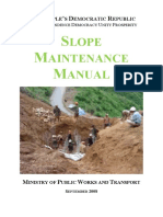 Slope Maintenance Manual