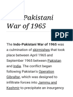 Indo-Pakistani War of 1965 - Wikipedia PDF