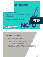 Measuring Volunteer Impact