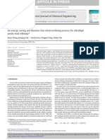 An Energy Saving and Fluorine-Free Electrorefining Process For Ultrahigh Purity Lead Refining