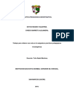 Practica Pedagogica Investigativa Informe.