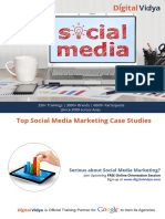 Top Social Media Marketing Case Studies PDF