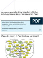 19-11-12 (De) Maurits Dolmans Proportionality in Patent Injunctions