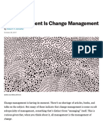 All Management Is Change Management PDF