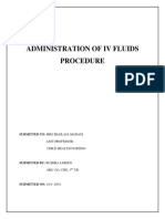 Fluid Calculation For Iv Infusion