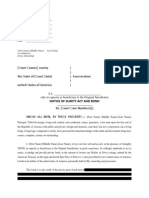 Surety Bond Template