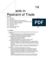 Contracts Restraint Trade PDF